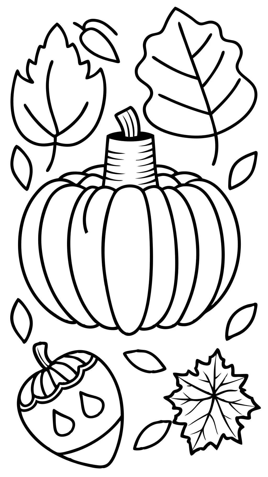 printable coloring pages fall